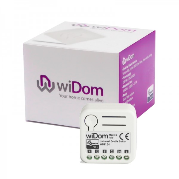 WiDom Doppel-Relais Schalter