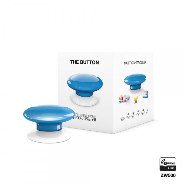 Fibaro The Button, blau